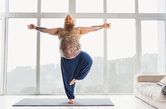 joga svara zaudēšanai