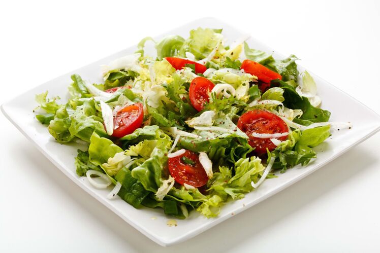 dārzeņu salāti svara zaudēšanai 5 kg nedēļā